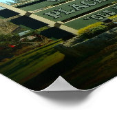 Placerville California vlag stad poster print (Hoek)