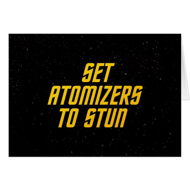 Placez les atomiseurs pour stupéfier (Devant horizontal)