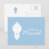 Placid Blue Deur Knob We hebben Briefkaarten verpl (Voorkant / Achterkant)