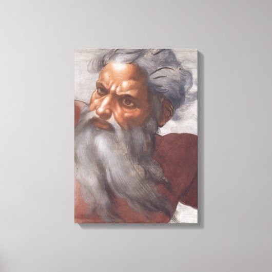 Plafel voor sistine-chapel canvas afdruk (Voorkant)