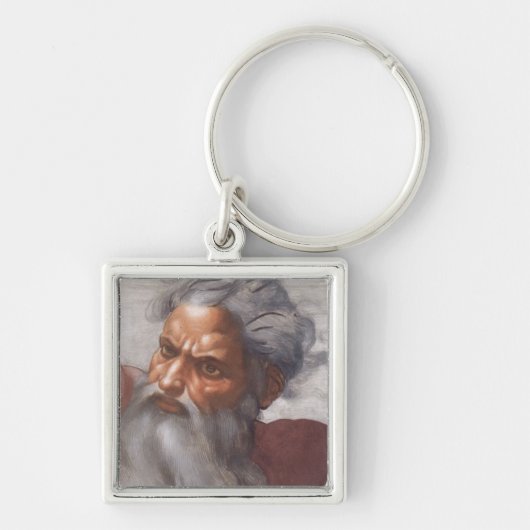 Plafel voor sistine-chapel sleutelhanger (Voorkant)