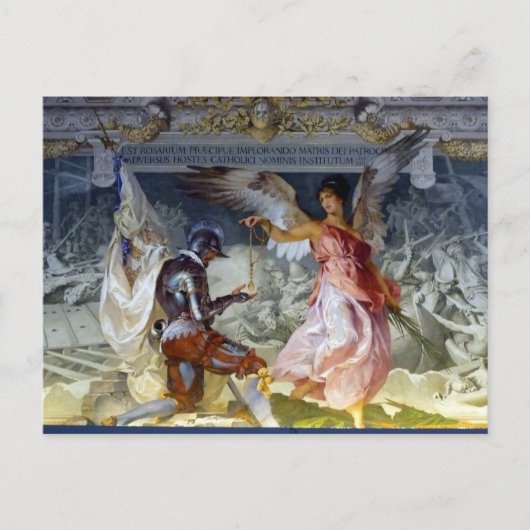 Plafond in het Vaticaanmuseum Briefkaart (Voorkant)