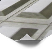 Plafond patroontegel poster (Hoek)