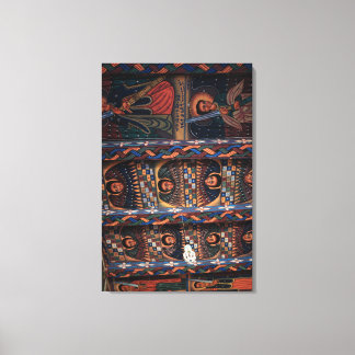 Plafond van engelen, Abba Pantaleon klooster Canvas Afdruk