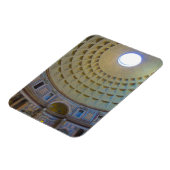 Plafond van het Pantheon in Rome, Italië. Magneet (Linkerzijde)