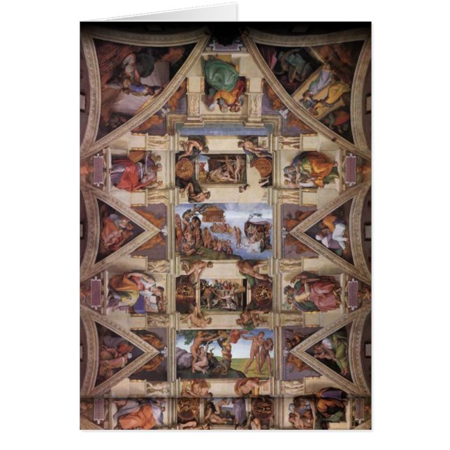 Plafond voor sistine Chapel (Voorkant)