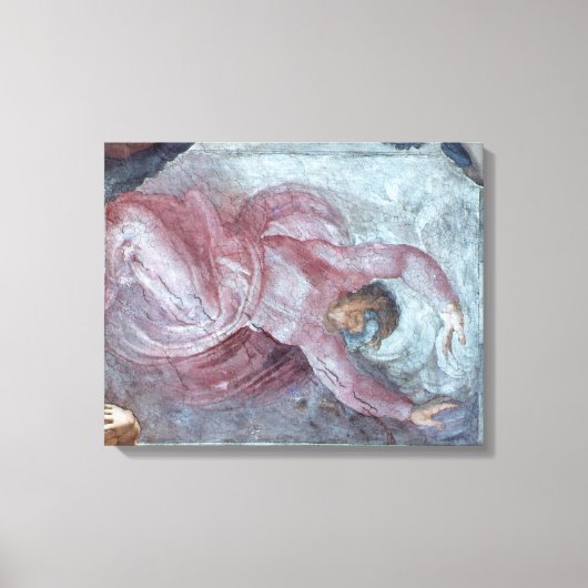 Plafond voor sistine Chapel 3 Canvas Afdruk (Voorkant)
