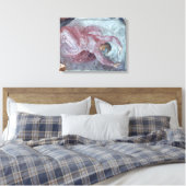 Plafond voor sistine Chapel 3 Canvas Afdruk (Insitu (Slaapkamer))