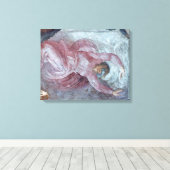 Plafond voor sistine Chapel 3 Canvas Afdruk (Insitu (Houten vloer))