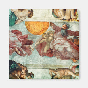 Plafond voor sistine Chapel 3 Magneet