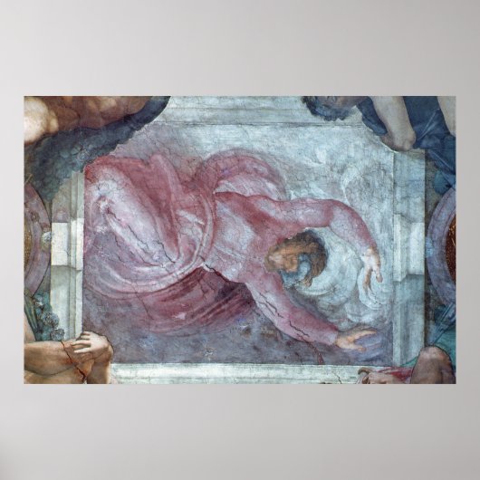 Plafond voor sistine Chapel 3 Poster (Voorkant)