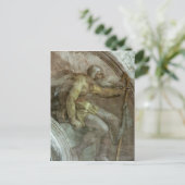 Plafond voor sistine Chapel Briefkaart (Staand voorkant)