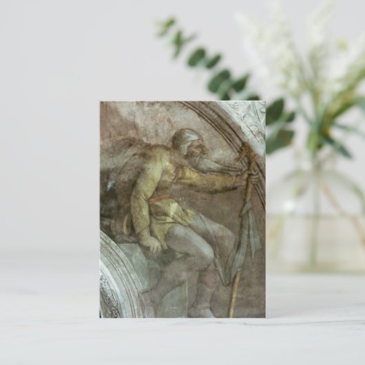 Plafond voor sistine Chapel Briefkaart (Staand voorkant)