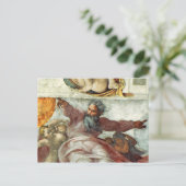 Plafond voor sistine Chapel Briefkaart (Staand voorkant)