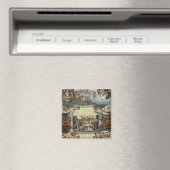 Plafond voor sistine Chapel Magneet (Insitu (Vaatwasser))