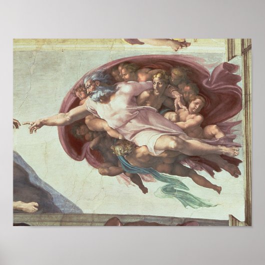 Plafond voor sistine Chapel Poster (Voorkant)