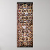 Plafond voor sistine Chapel Poster (Voorkant)