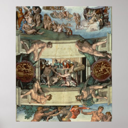 Plafond voor sistine Chapel Poster (Voorkant)