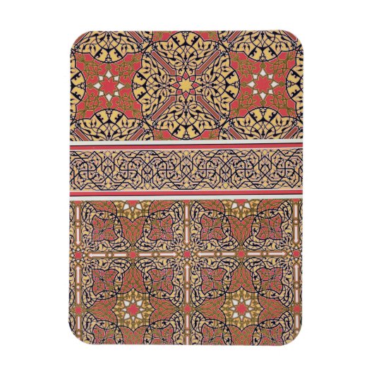 Plafondarabesques van de moskee van El-Bordeyny, Magneet (Verticaal)