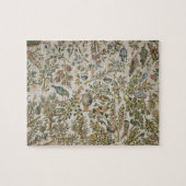 Plafonddecoratie met bloemen en vogels (mozaïek) legpuzzel (Horizontaal)