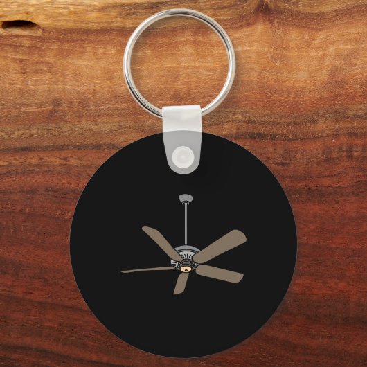 Plafondventilator Lazy DIY Halloween Kostuum Fun G Sleutelhanger (Voorkant)