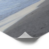 Plage à Half Moon Bay II - Impression photo (Coin)