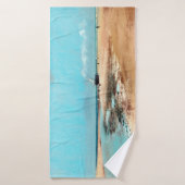 Plage à Low Tide (Bouche de la rivière), Edgar Deg (Serviette de bain)