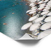 Plage à Nice, France - Photo Print (Coin)