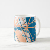 Plage Abstrait Stripes Mug été (Devant droit)