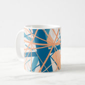 Plage Abstrait Stripes Mug été (Devant gauche)