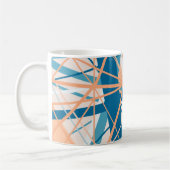 Plage Abstrait Stripes Mug été (Gauche)