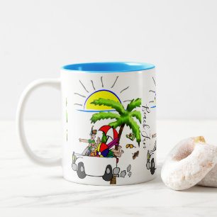 Plage Amusant Mug