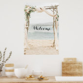 Plage Arbor Seating Chart ou Affiche de bienvenue (Cuisine)