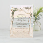 Plage Arbor Sunset Faire-part de mariage (Debout devant)