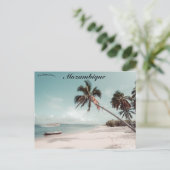 Plage au Mozambique Carte postale (Debout devant)
