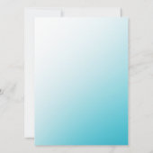 Plage aux Palmiers de White Sands Save the Date (Dos)