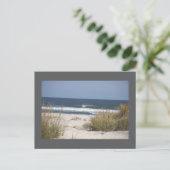 Plage avec carte postale Waves (Debout devant)