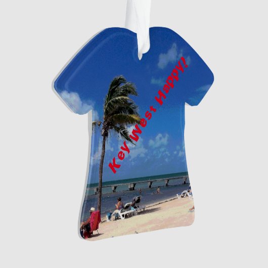 Plage avec Palm de coco (devant)