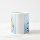 Plage Babe café Mug (Centre)