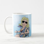 Plage Babe café Mug (Gauche)