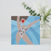 Plage Babe maillot de bain modèle de mode illustra (Debout devant)