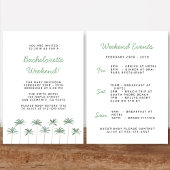Plage Bachelorette Invitation Week-end