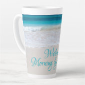 Plage Balnéaire Dit Tall Latte Mug (Angle gauche)