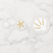 Plage Balnéaire Thème Coquillage Table Confetti (Derrière)