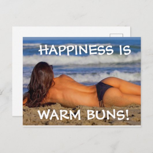 PLAGE BIKINI G-STRING FILLE BUNS CHAUDS CARTES POS (Devant / Derrière)