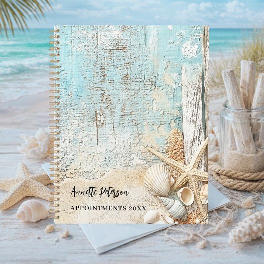 Plage bleu sable étoile coquille 2026