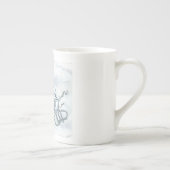 Plage bleue d'océan de café de thé de tasse de (Droite)