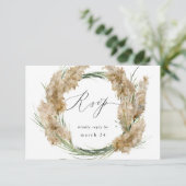 Plage Boho Pampas Grass w Repas RSVP 2 (Debout devant)