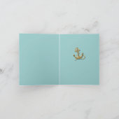 plage bois quai ancre nautique mariage merci (Intérieur)