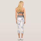 Plage Botanique Vert Gris Capri Leggings (Verso)